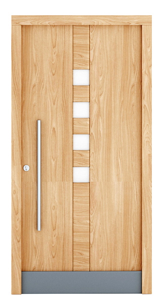 EURODECK - dřevěné vstupní dveře